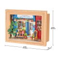 RoboTime Framed 3D Wooden Puzzle Florist