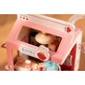 RoboTime 3D wooden jigsaw puzzle miniature house Milk bar Strawberry