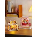 RoboTime 3D wooden jigsaw puzzle miniature house Milk bar Strawberry
