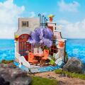 RoboTime 3D wooden jigsaw puzzle Miniature House Restaurant Sea Holiday