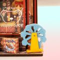 RoboTime 3D wooden jigsaw Miniature House Mini Toy store