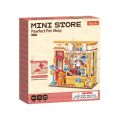 RoboTime 3D wooden jigsaw Miniature House Mini Pet shop