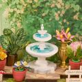 RoboTime 3D Puzzle Garden with Green Fountain