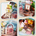 RoboTime 3D wooden jigsaw Miniature House Ice cream stand