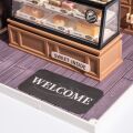 RoboTime 3D wooden jigsaw puzzle Miniature house Golden Wheat Bakery
