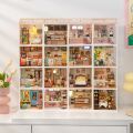 RoboTime 3D wooden jigsaw puzzle Miniature house Girls bathroom