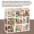 RoboTime Dust cover for miniature house Door B