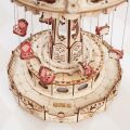 RoboTime 3D Wooden Jigsaw Toy Boxes Chain Carousel Colorful