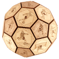 EscapeWelt Wooden Puzzle Quest Ball