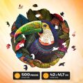 EscapeWelt Wooden Puzzle Tukan 500 pieces