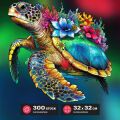 EscapeWelt Wooden Puzzle Turtle 300 pieces