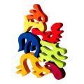 Fauna Solid wood jigsaw puzzle big rooster