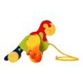 Fauna Solid wood pull toys parrot