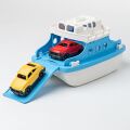 Green Toys Blue and white ferry with cars