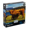 HOP Puzzle Scottish Highland Cattle 1000 Pieces