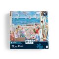 HOP Puzzle All On Deck 1000 Piece
