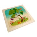 Hess Wooden Puzzle Seasons