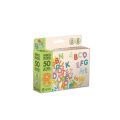 Jeujura Wooden Magnetic Capital Letters 50 pcs