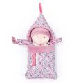 Doudou Jolijou Baby in swaddling blanket 20 cm