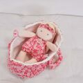 Doudou Jolijou Marylou doll in bag 20 cm