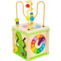 small foot Wooden motor cube meadow