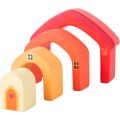 small foot Motor toy wooden folding house