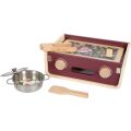 small foot Wooden camping stove