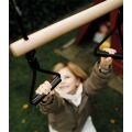 small foot Trapeze swing with gymnastic rings Black Line