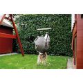 small foot Trapeze swing with gymnastic rings Black Line