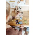 small foot Symmetry game with mirror Educate