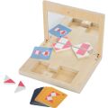 small foot Symmetry game with mirror Educate