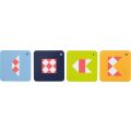 small foot Symmetry game with mirror Educate