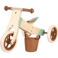 small foot Maxi 2 in 1 wooden pushchair brown