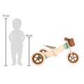 small foot Maxi 2 in 1 wooden pushchair brown