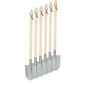 small foot Pointed spade grey 1 pc
