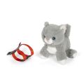 small foot Plush cat with care kit
