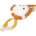 small foot Fabric Lion Playing Melody