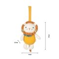 small foot Fabric Lion Playing Melody