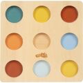 small foot Montessori sorting game with balls