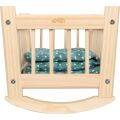 small foot Natural doll’s cradle