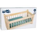 small foot Natural doll’s cradle