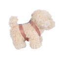 small foot Plush Dog with Care Set Pink