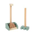 small foot Plush Horse with Stable and Accessories