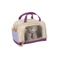 small foot Plush Cat with Care Set Purple