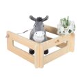 small foot Plush Donkey with House and Accessories