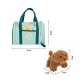 small foot Plush Dog with Veterinary Set