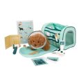 small foot Plush Dog with Veterinary Set
