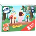 small foot Mounting and threading forest animals