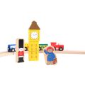 small foot Paddington wooden train track