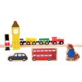 small foot Paddington wooden train track